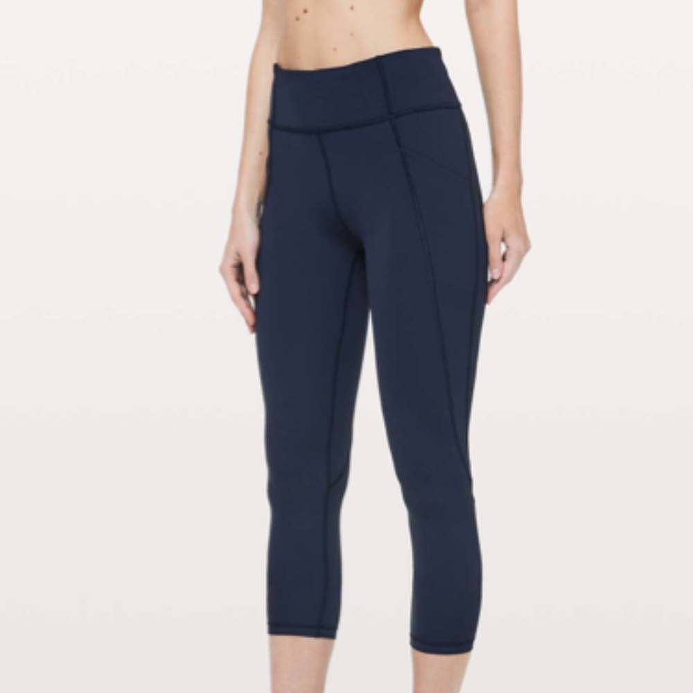 Lululemon Time To Sweat Crop *23"